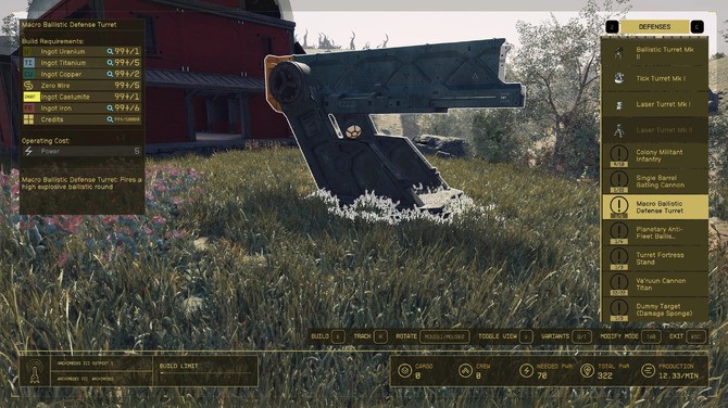 《星空》新MOD發布 大幅度擴展據點建設要素