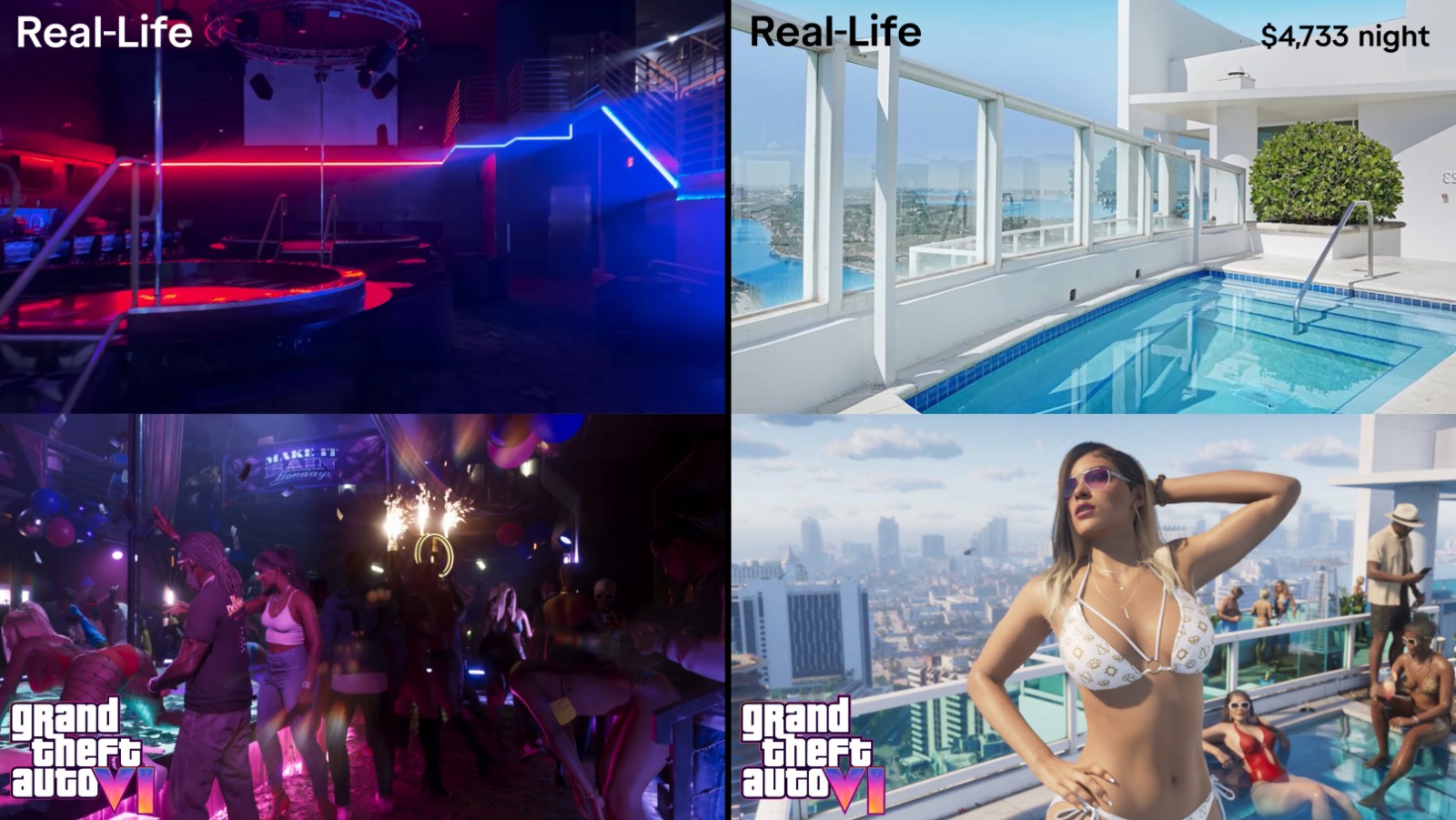 神還原，細節(jié)拉滿！粉絲用現(xiàn)實場景復(fù)刻《GTA6》預(yù)告片