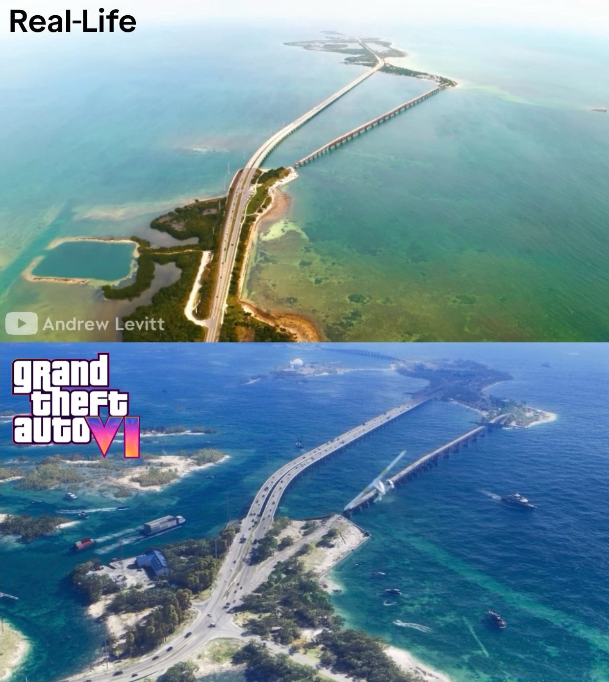 神還原，細節(jié)拉滿！粉絲用現(xiàn)實場景復(fù)刻《GTA6》預(yù)告片