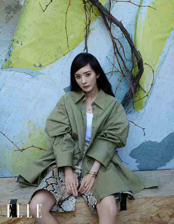 楊冪登ELLE六月刊三封面 三大奢牌加持盡展商業影響力