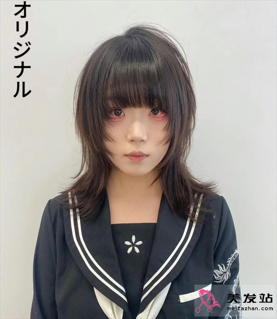 日系風格女生短發 圓臉大臉女生參考