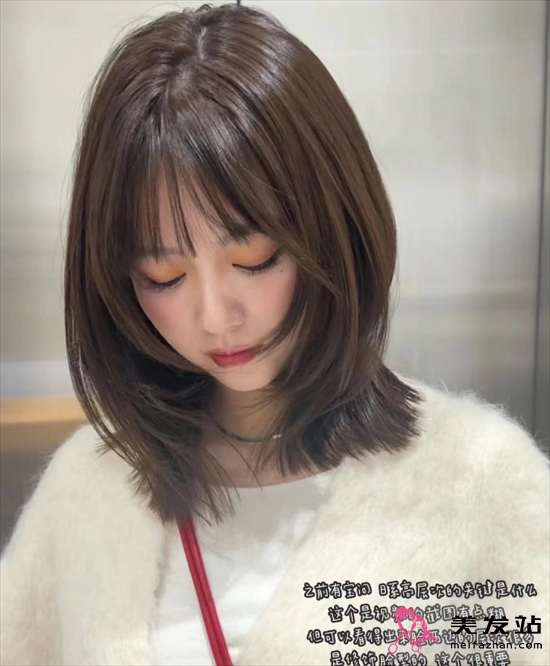 日系風格女生短發 圓臉大臉女生參考