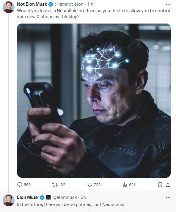 馬斯克預言：未來將不再有手機 僅有Neuralink
