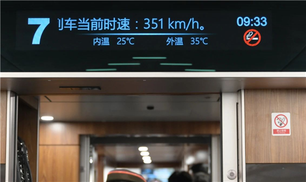 350公里時速高鐵已達6798公里!北京-香港只需8小時12分