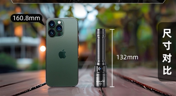 遠近兩用 戰術伸縮變焦：神火強光手電筒9.9元包郵