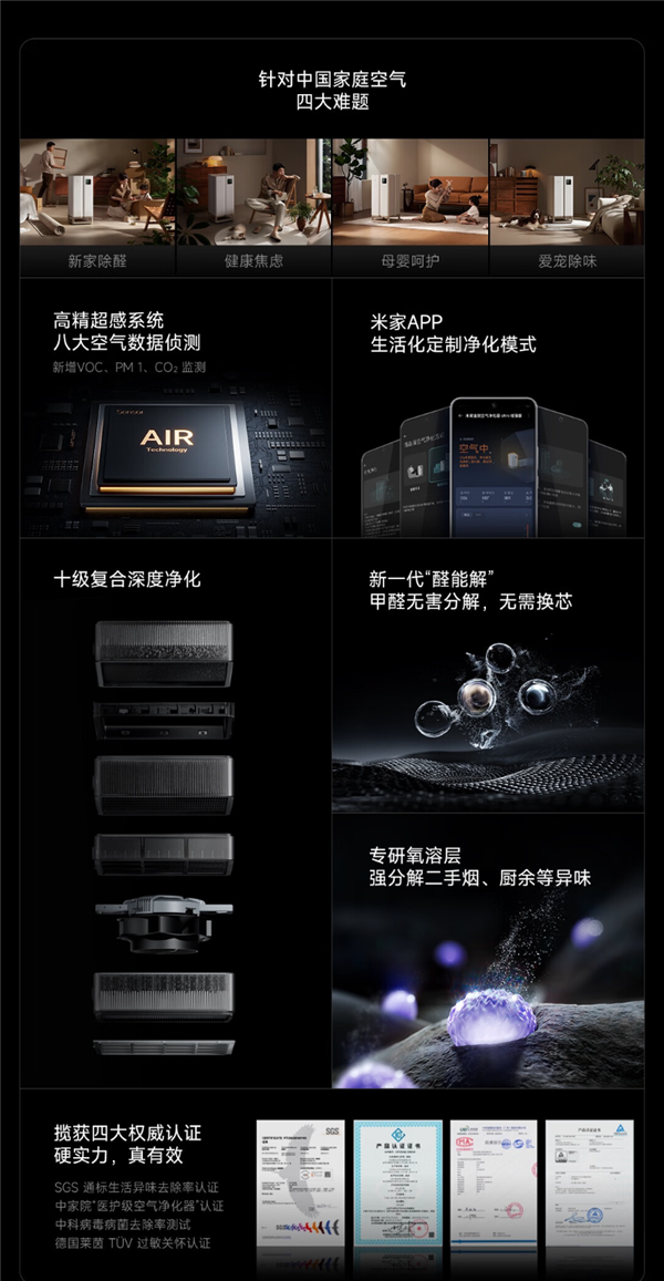 小米史上專業、高端！米家全效空氣凈化器Ultra增強版7月19日發布