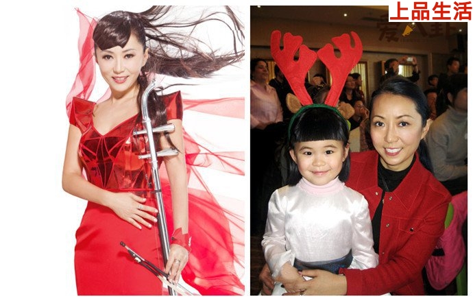 程琳和收養的女兒
