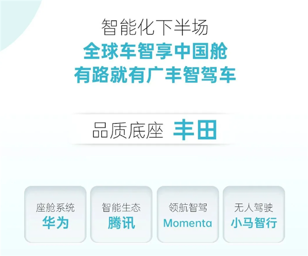 廣汽豐田8月銷量63028臺(tái)！將攜手華為、騰訊等打造中國(guó)專屬智能座艙