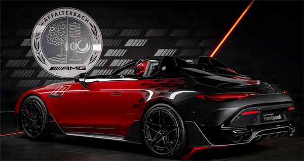 有錢人的大玩具！奔馳AMG PureSpeed上路測試：2025年全球首發