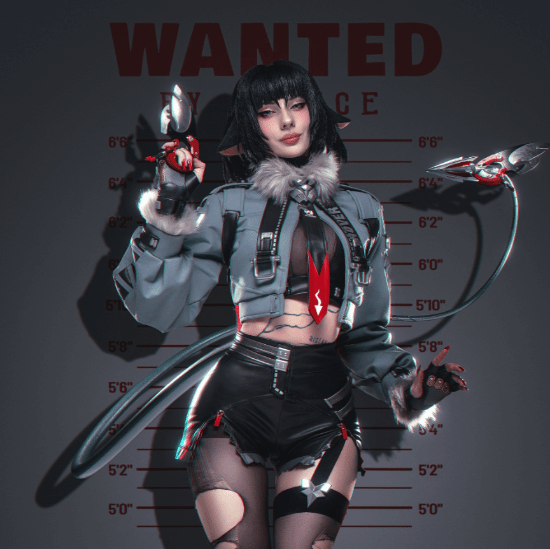 美女COS《絕區零》簡杜等角色：超耐看！