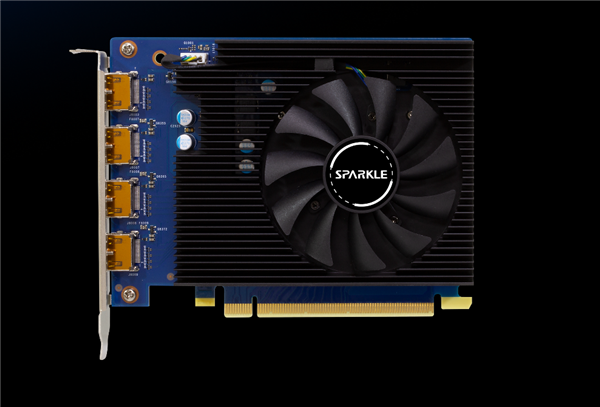 撼與發布新款Intel銳炫A310亮機小卡：一字排開四個HDMI