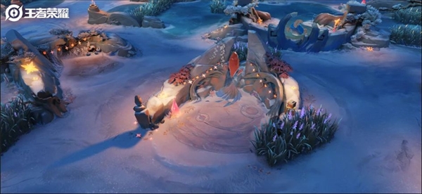 《王者榮耀》首次地圖換季:冰雪5V5峽谷今天正式上線