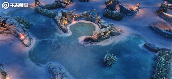 《王者榮耀》首次地圖換季:冰雪5V5峽谷今天正式上線