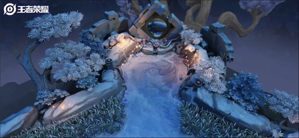 《王者榮耀》首次地圖換季:冰雪5V5峽谷今天正式上線