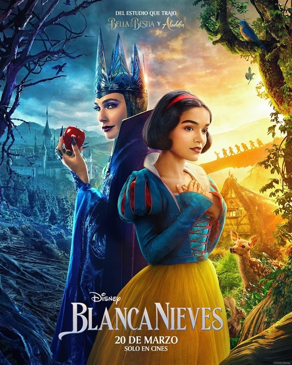 下月上映！《白雪公主》真人電影新預(yù)告發(fā)布：公主皇后亮相