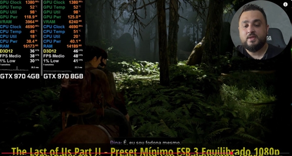 11年前的GTX 970升到8GB顯存游戲實測:比原版快了40%!