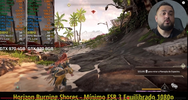 11年前的GTX 970升到8GB顯存游戲實測:比原版快了40%!