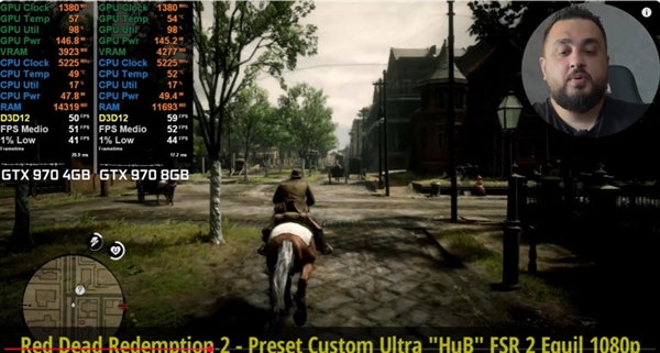 11年前的GTX 970升到8GB顯存游戲實測:比原版快了40%!