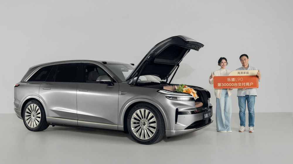 樂道L90上市86天交付破三萬，持續刷新純電大型SUV最快交付記錄